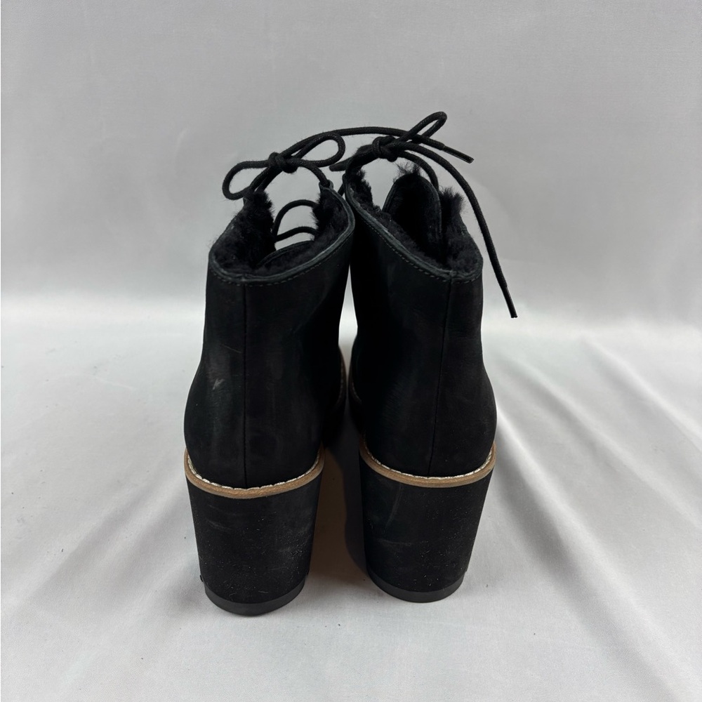 Eileen Fisher Alpine Wedge Sherpa Lined Bootie Size 6.5 - Picture 6 of 8